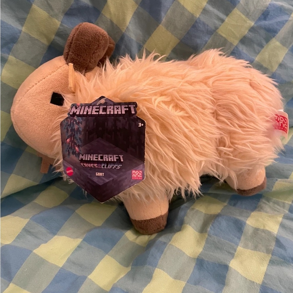 Minecraft Goat Plushie